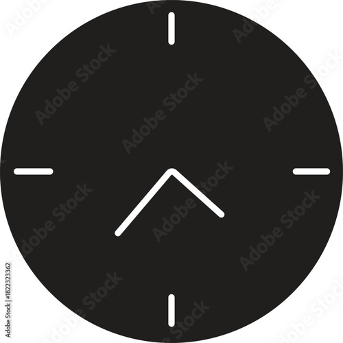 Black circle with crosshairs and upward arrow Keywords: circle, target, crosshairs, arrow, up