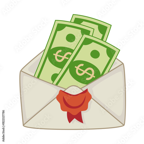 Discover financial rewards with cashback offers and promotional incentives, receiving money in an envelope, a symbol of wealth, investment, and budgeting success