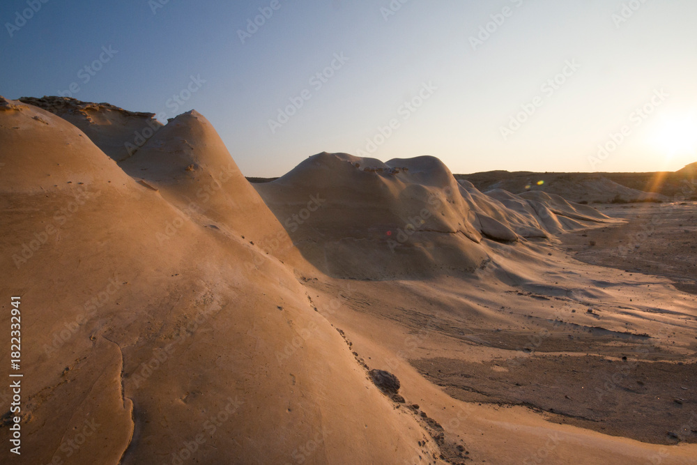 Naklejka premium Nitzana Hillocks 