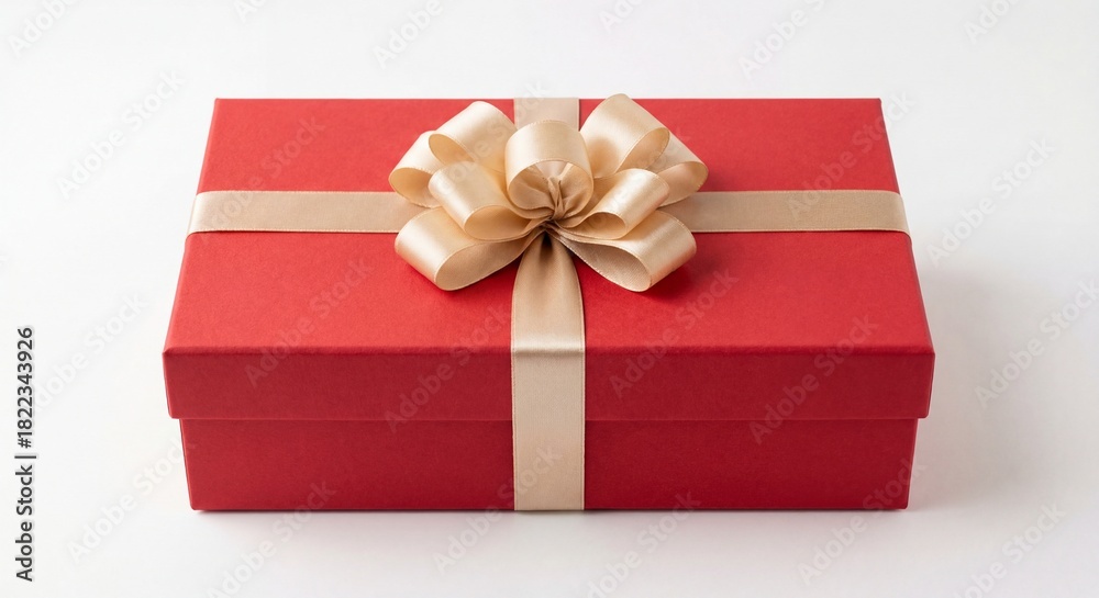 Obraz premium Red gift box