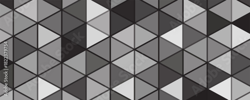 Triangles, rhombuses ornament. Geometrical backdrop. Triangular, quadrangular shapes wallpaper. Polygons motif. Digital paper, textile print, abstract.Geometric background. Seamless pattern.