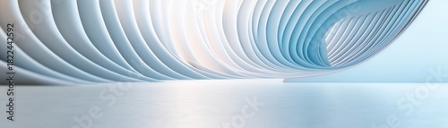 Abstract Curve Structure Light and Shadow in Architecture, curves , lines