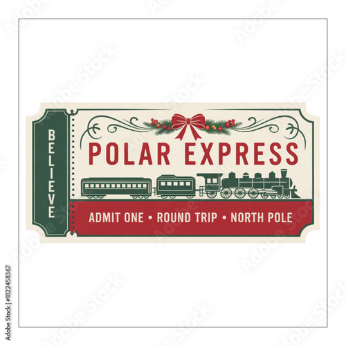 Polar Express Ticket svg, Polar Express png, Christmas sign svg, All Abroad Train Ride svg,Polar Express Ticket Svg Png Files, Train Svg, Holiday Svg, Christmas Svg, All Abroad Train Ride Svg, Believe