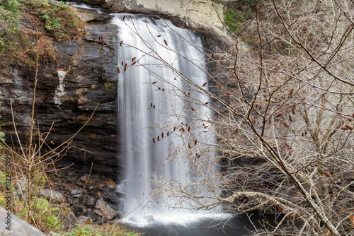 Waterfall long exposure shot