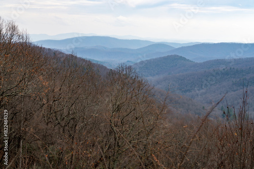 morning mist over the mountains