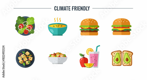 Climate Friendly Food and Drink Options.