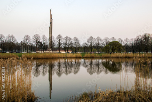 reflection in the lake
