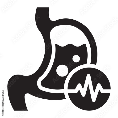 metabolic rates glyph icon. energy rate. body change. health process