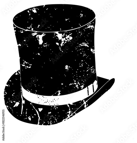 Top hat vintage elegance in a formal setting