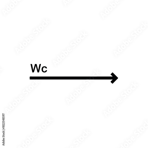 Diagram showing work done displays arrow, representing energy transfer. Work done indicates direction and magnitude of force, providing clarity on energy transformations.