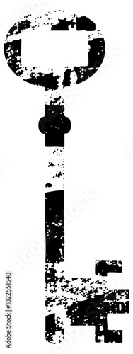 Vintage Key Reveals Secrets in Antique Design