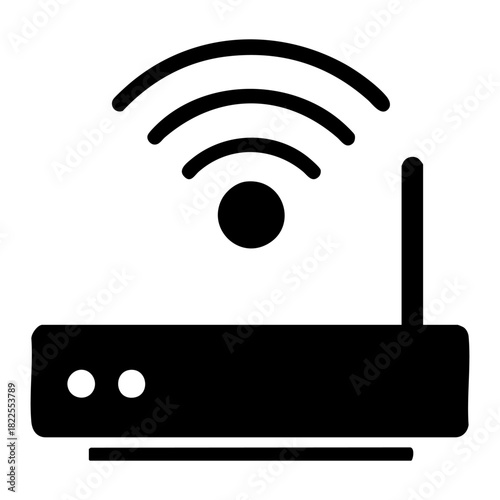 wifi router throwing signals
