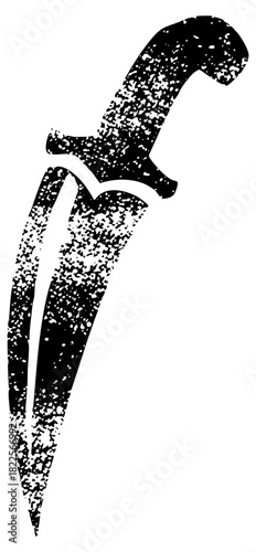 Dagger Illustrates Danger in a Noir Setting