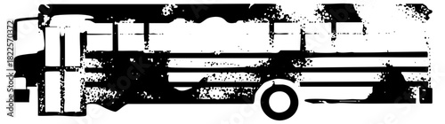 Train travels countryside