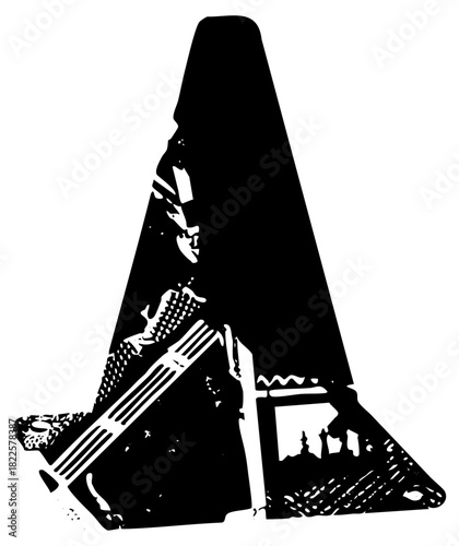 Guitar Playing Musician in Performance