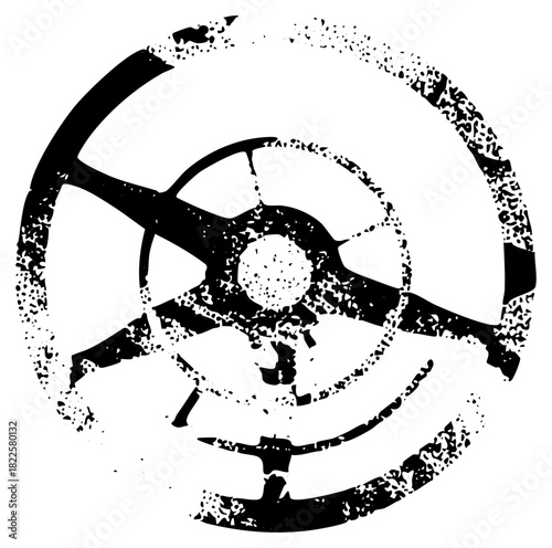 Steering Wheel Illustrates Control in Automotive Context