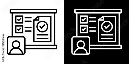 Task  Icon Set White Mix Style Collection