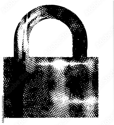 Padlock secures privacy in digital security