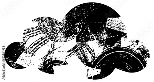 Abstract Shapes Compose Dynamic Composition for Modern Design