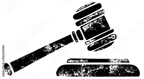Gavel Strikes Justice in Legal Proceedings