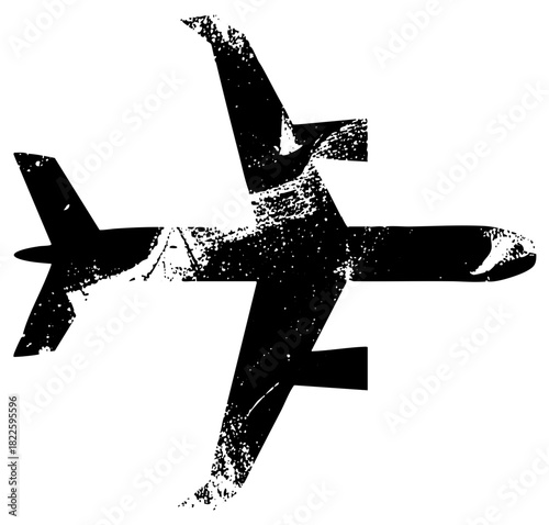 Airplane flies dynamically in abstract airspace