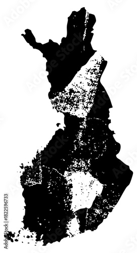 Finland Map Illustrates Geography Nordic Countries