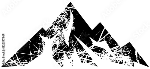 Mountains Illustrate Texture in a Wilderness Landscape