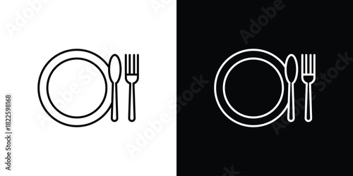 Food icons pack set, ready to use vector