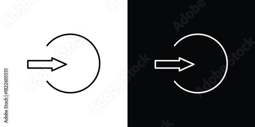 Log in icons pack set, ready to use vector