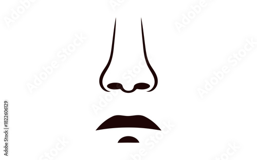 Human nose icon
