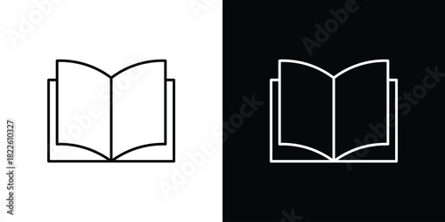 open book icons pack set, ready to use vector