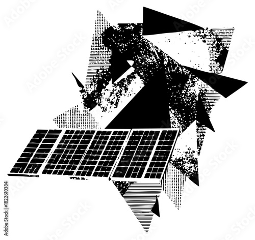 Solar Panels Generate Energy in Modern Architecture