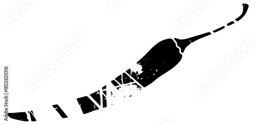 floats on water, distressed texture