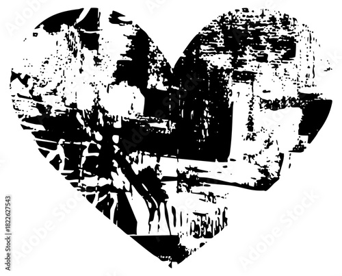 Heart Shape Reveals Portrait Texture