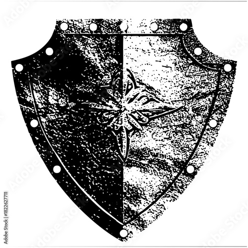 Shield in Medieval Battle