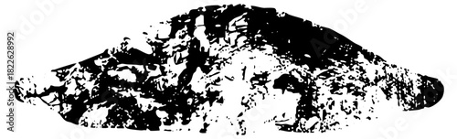 Lion profile roars powerfully in wildlife habitat