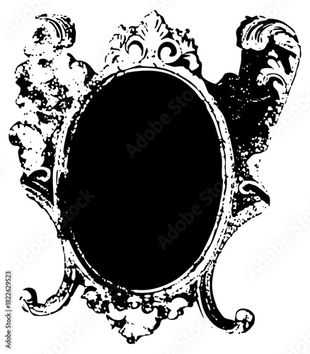 Ornate Frame Elegance in Baroque Design