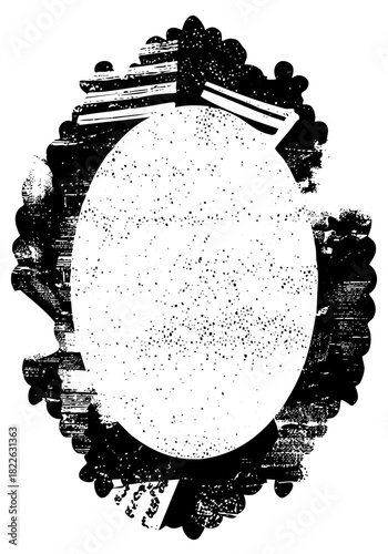 Frame Embellishes Vintage Design