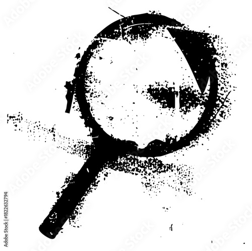 Sickle and Hammer Symbolizes Revolution in Political Illustration