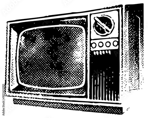 Vintage Prohibition Symbol in Studio