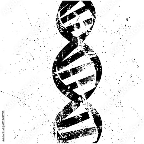 DNA Strand Illustrates Genetics in Scientific Research
