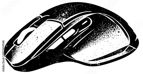 Computer mouse technology in a modern office