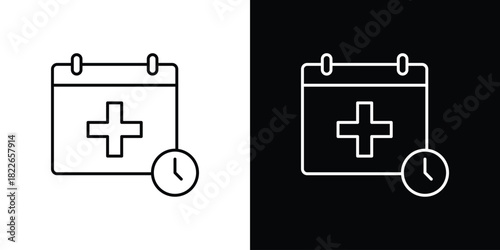 Appointment icons Vector Logo Template Illustration Design