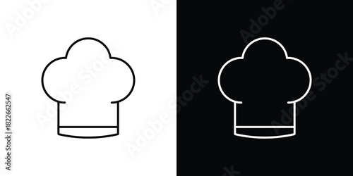 Chef hat icons Vector Logo Template Illustration Design
