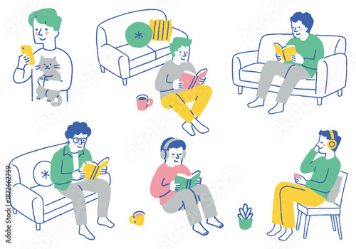 Men's Set for Enjoying Everyday Life_Color