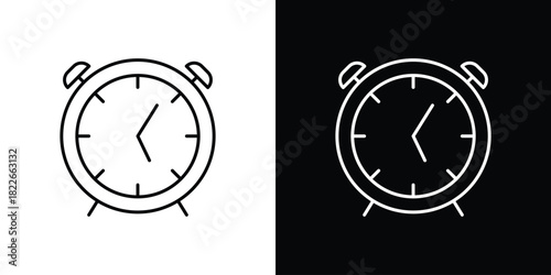 Clock icons Vector Logo Template Illustration Design