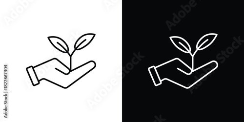 Eco-friendly icons Vector Logo Template Illustration Design