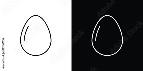 Egg icons Vector Logo Template Illustration Design