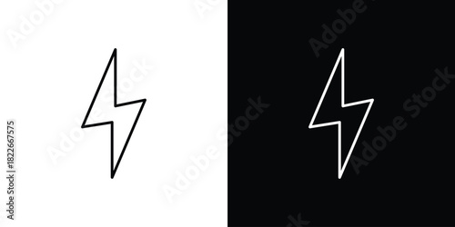 Electricity icons Vector Logo Template Illustration Design