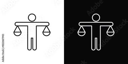 Ethics icons Vector Logo Template Illustration Design
